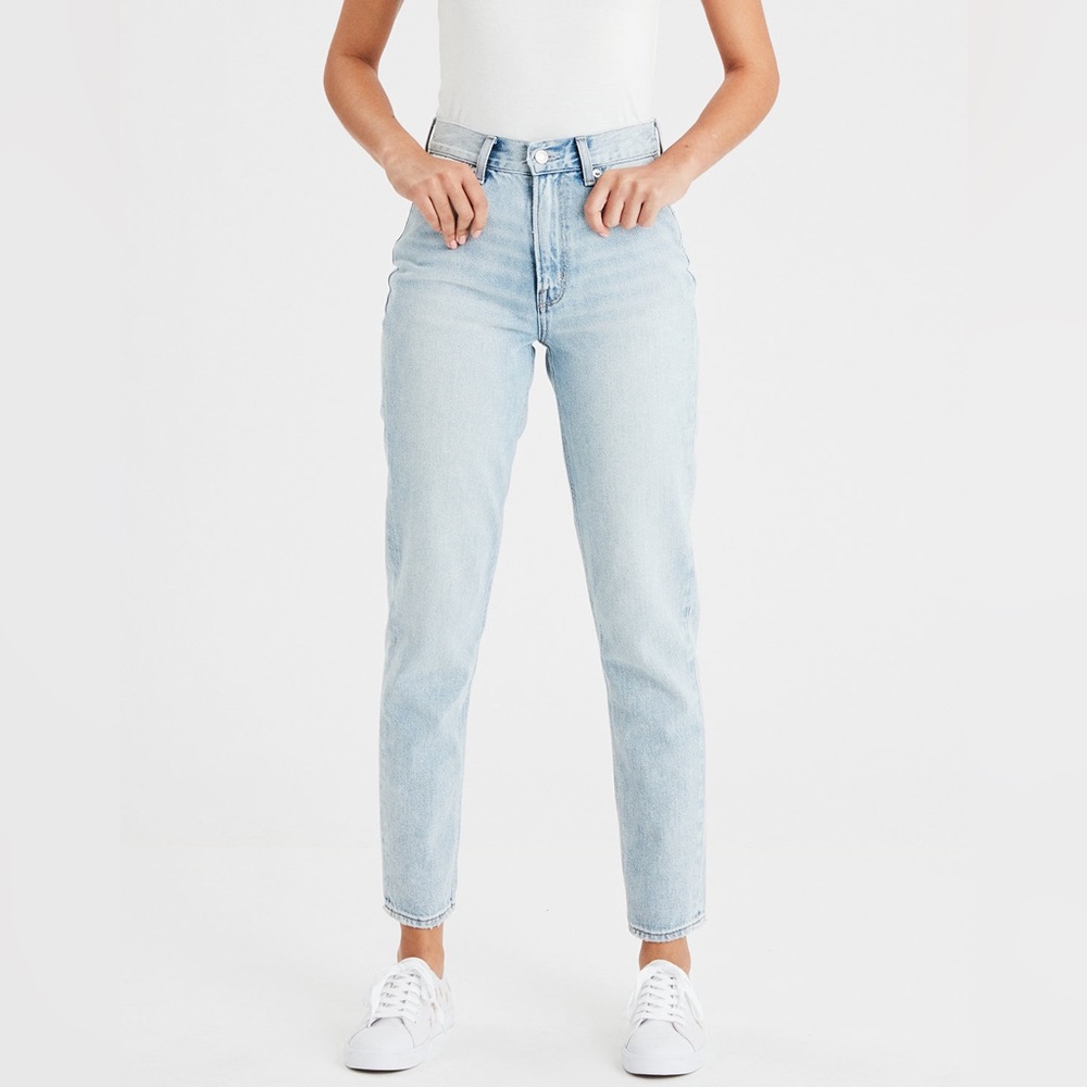 American Eagle Outfitters Sky Blue High Rise Jeans